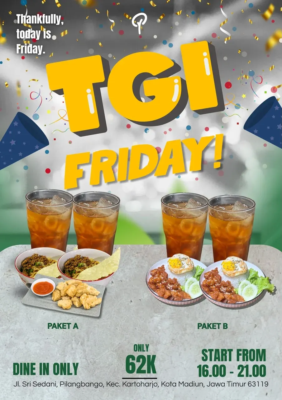 TGI Friday Package 2